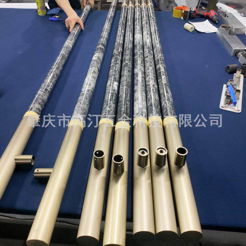 门大理石拉不钢玻璃大门拉手复古中式锈简约别手GFI墅住宅小区大