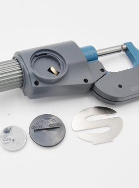 MD7-B双测尖头数显EVJ分千分尺电子螺旋微器0-025mm高精度尖头千