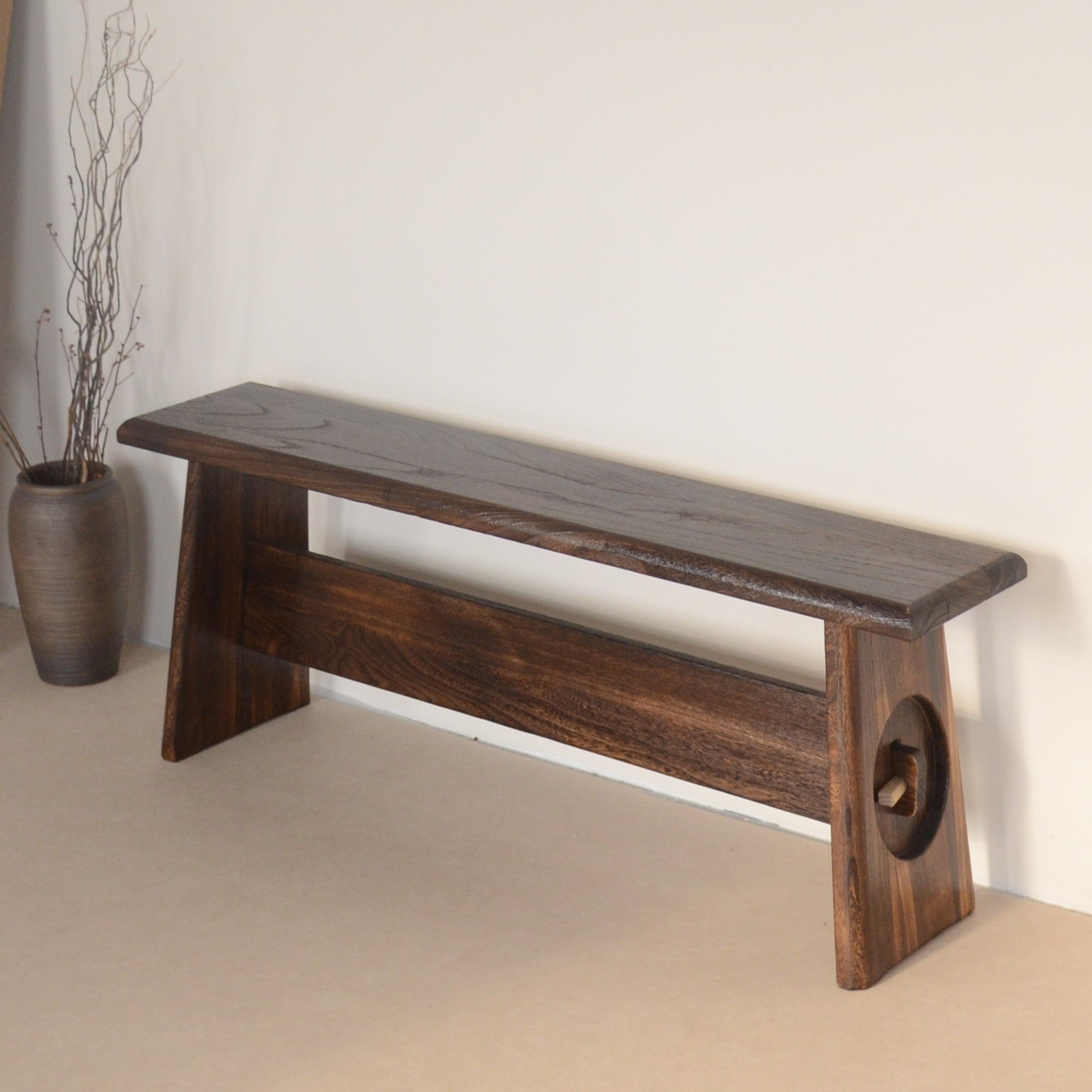 中式复古长条凳榫卯结构实木喝茶凳子家用卧室床尾凳入户换鞋矮凳,住宅家具,床尾凳/长凳,淘宝优惠券,粉丝福利购,淘宝优惠卷