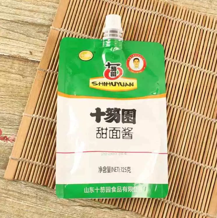 十笏园甜面酱山东潍坊黄豆酱葱蘸酱调味酱 炸酱 烤鸭煎饼果子蘸酱