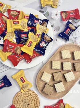 Loacker 莱家意大利进口威化巧克力夹心饼干结婚高端零食点心散装