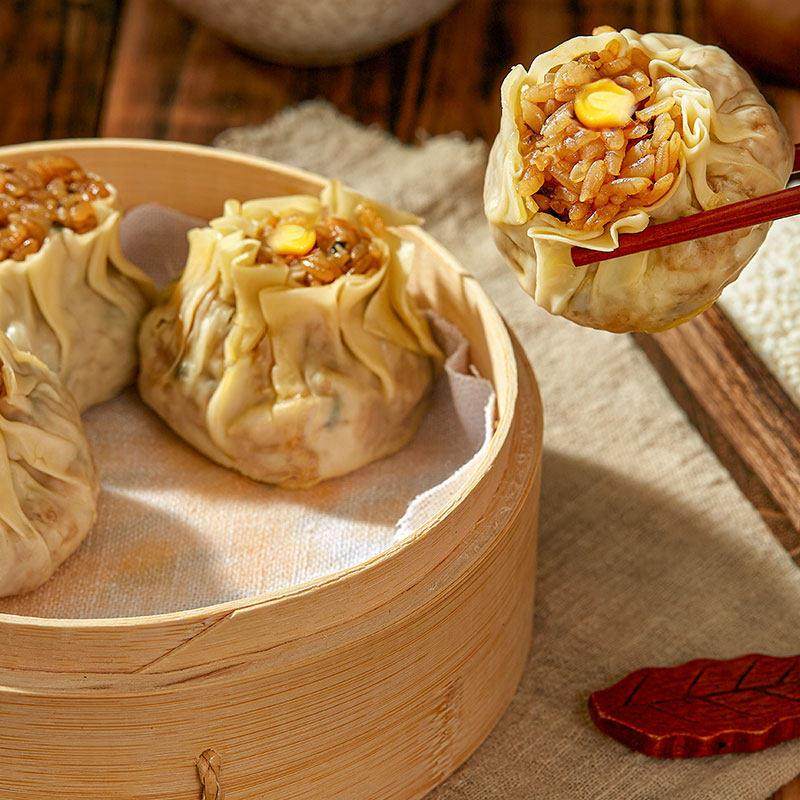 藤椒大烧麦糯米玉米香菇饭团早餐过早美食半成品冷冻速食手工烧麦,粮油调味/速食/干货/烘焙,烧麦/烧卖,淘宝优惠券,粉丝福利购,淘宝优惠卷