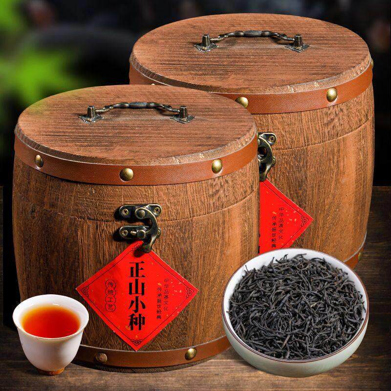 2024新茶正山小种茶叶红茶一级正宗浓香型500g散装礼盒装桶装红茶
