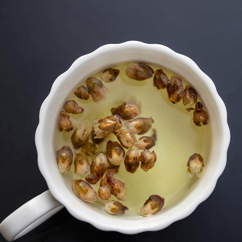 懿呈 枇杷花茶杭州塘栖白沙琵琶天然冲饮泡水45g罐装上等无杂