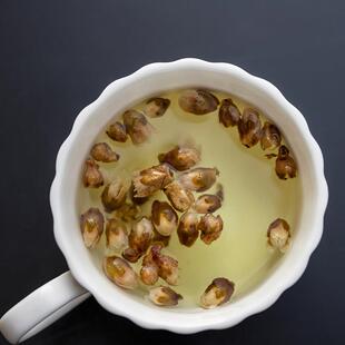 懿呈 枇杷花茶杭州塘栖白沙琵琶天然冲饮泡水45g罐装上等无杂