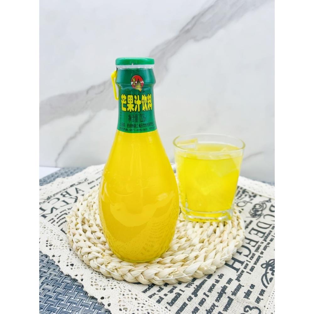 瑞丽江芒果汁芒果饮料果味云南特产226ml*24瓶10%浓度量大可批