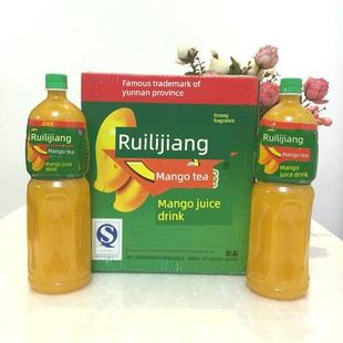 整箱全国包邮 瑞丽江芒果汁饮料 1.5L浓香型 味比酸角汁25%