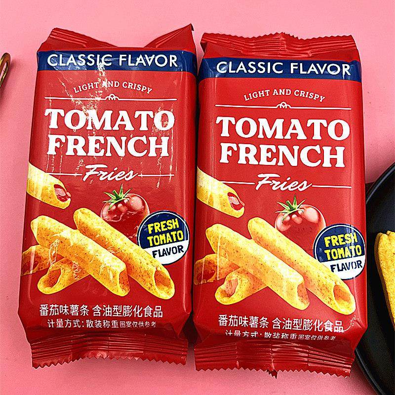 唯口爱番茄味薯条油炸型膨化食品结婚伴手礼装饰礼物休闲零食小吃,零食/坚果/特产,膨化食品,淘宝优惠券,粉丝福利购,淘宝优惠卷