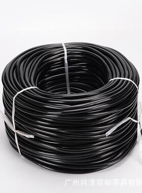 整捆茶茶桌盘流黑色PV管CCQYZ-009防冻管进水泡茶桌水管出水排水