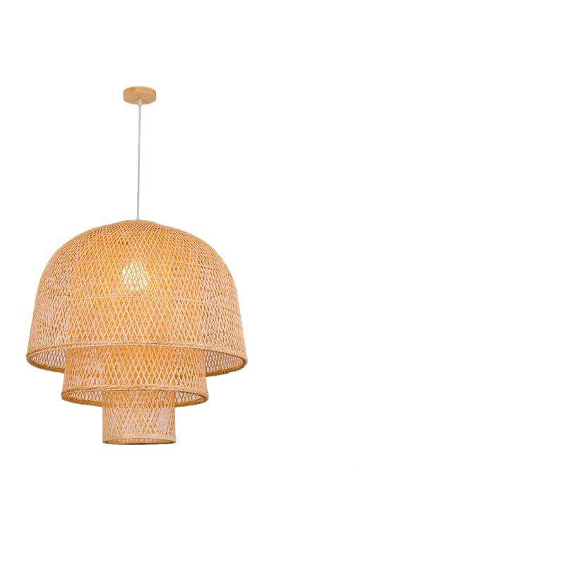 日式竹编古藤阁灯吊灯禅意室餐厅灯新茶厅中式酒店宿饭店包厢创意,家装灯饰光源,智能吊灯,淘宝优惠券,粉丝福利购,淘宝优惠卷