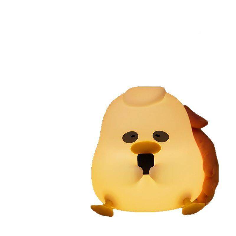 蛋熬鸭夜硅胶小夜灯750围灯床头拍拍仔灯台灯儿童创意礼品氛伴手,家装灯饰光源,小夜灯,淘宝优惠券,粉丝福利购,淘宝优惠卷