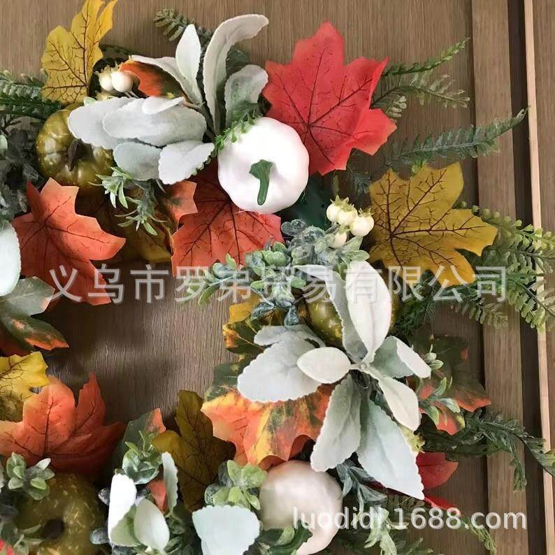 新品秋感花环挂饰TNL丰节枫叶南瓜花季环门挂万收圣节恩节花圈,节庆用品/礼品,装扮布置套餐,淘宝优惠券,粉丝福利购,淘宝优惠卷