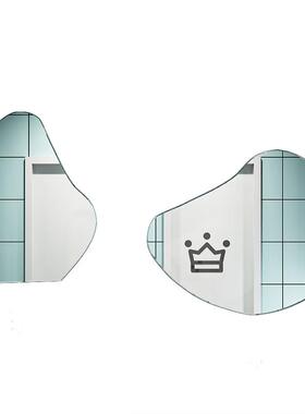 全身镜贴墙穿镜浴家衣用饰全身客厅卧室EMR简约无铜装室不规则异
