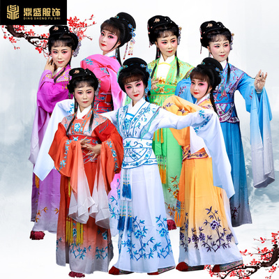 速发京古剧黄梅戏青衣花旦丫鬟影视演出宫装仙服越 改良装装衣