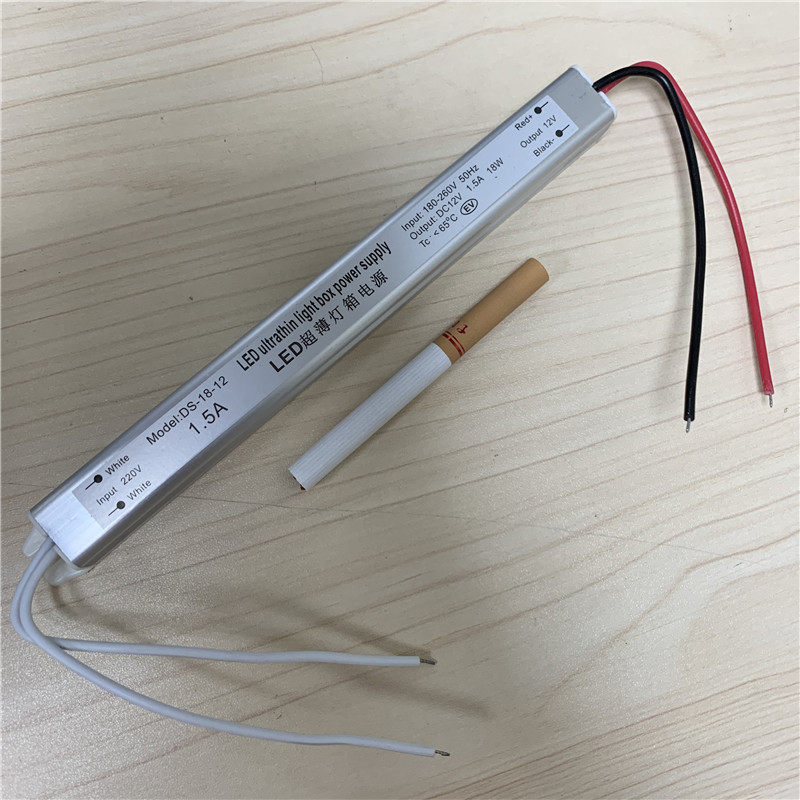 速发灯带灯条超薄超细直条灯箱变压器直流12V24V 1A2AA4A