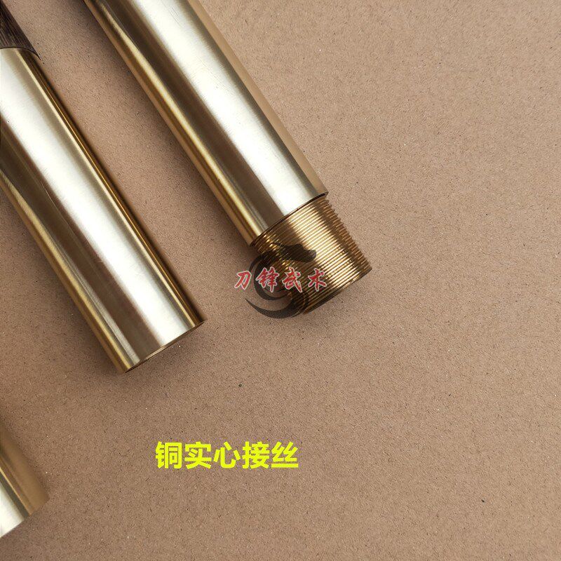 速发鸡翅木武术棍铜丝套双节棍折叠棍长棍防身比赛表演棍奇门棍精