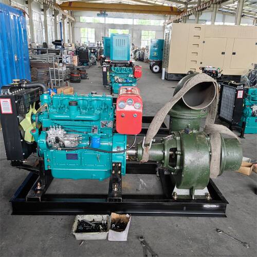 速发柴油机混流泵大口径 大功率混流式灌溉抽水泵 200HW-8柴油混