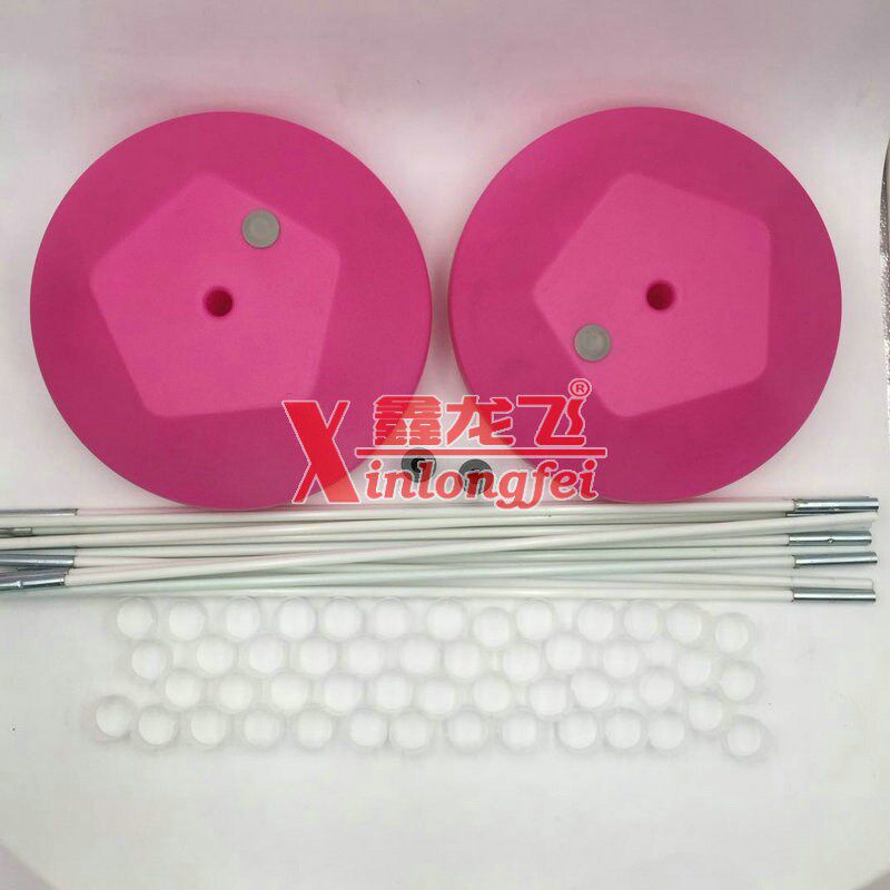 速发供应结婚开业派对PVC气球拱门底座套装可拆卸加粗塑料支架