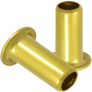 186黄铆铜心空钉通孔铜铆钉多规格 速发GB
