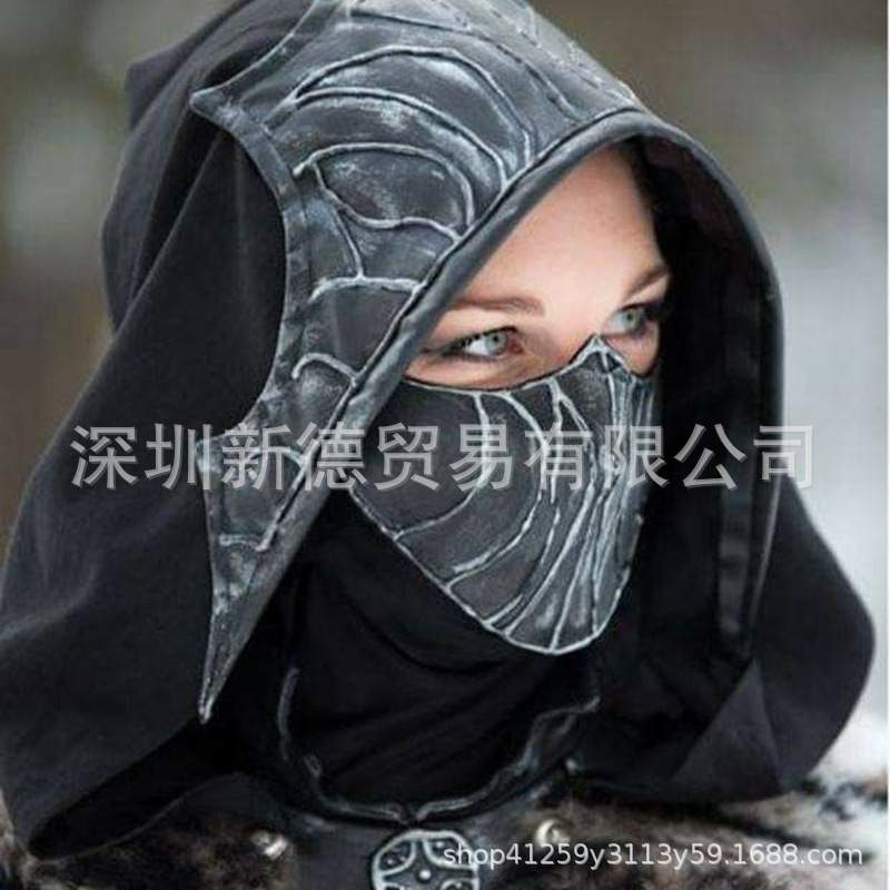 新款热门游戏 真人快打11 Mortal Kombat周边面罩 万圣节面具头套