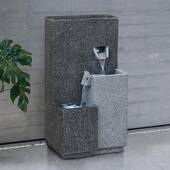 喷泉号简约装 新品 流景罐水欧式 饰流水摆件循环水XCB庭院造大擺件