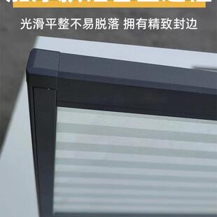 挡办公桌板可定制位工桌面屏风隔断985办室隔音板铝合公金防掉落
