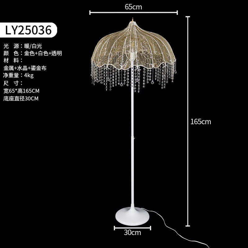 婚礼橱窗路引发光雨伞灯