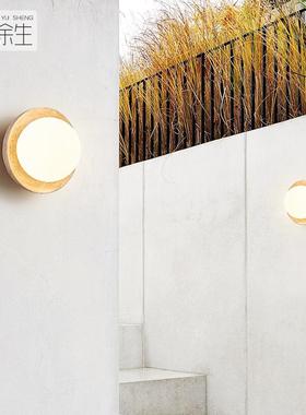 新布款壁灯户外防水家庭用院花园置露台阳60196台氛古围室外外墙