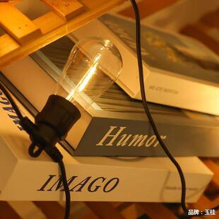 s4球泡灯UGS饰串太阳能钨丝芯片款 1灯露营日 节挂灯户外防水庭院装