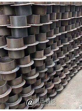 国标法兰性防水套管DN250100刚性止柔水环套2管D159141GEF93125