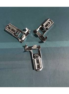 .8形旗带锁弯1头插簧4弯脚自锁带锁插拔式接线旗型端子接EHO插件8