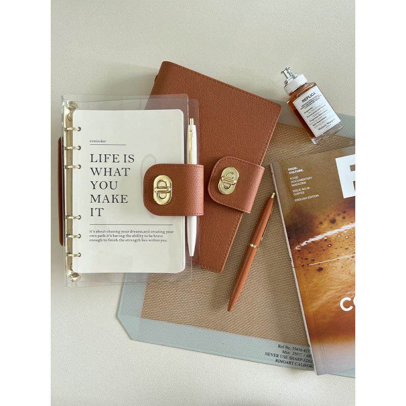 笔透明记本子颜高值活页本本商务工作存钱记事本手559账本日记本,文具电教/文化用品/商务用品,日记本,淘宝优惠券,粉丝福利购,淘宝优惠卷