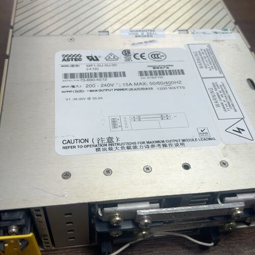议价ASTEC雅达电源模块，型号MP1-3U-3U-30，MVP可维修