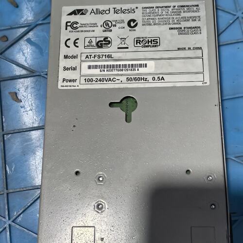 议价Allied Telesis安奈特AT-FS716L工业交换可维修