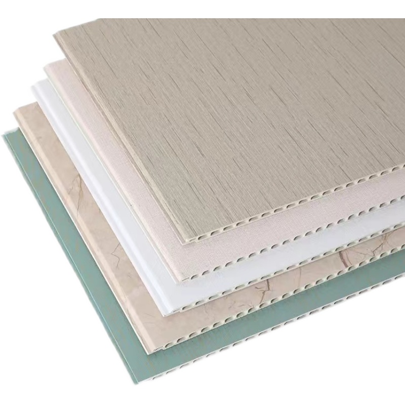 热销竹木纤维集成墙板快装集成板墙面扣板木饰面板自装护墙板装饰