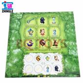 外贸出口玩具俄文桌面游戏益智儿童俄语游戏棋魔法师卡牌桌游