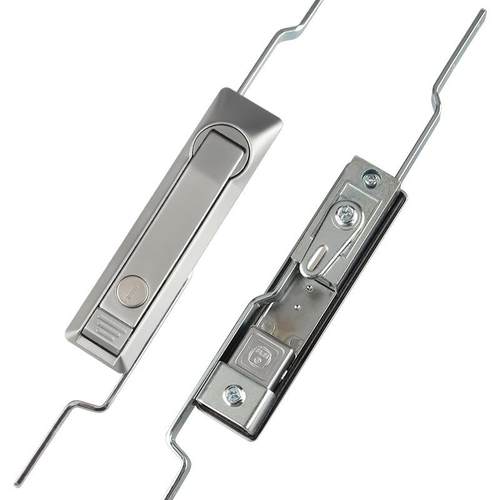 锌合金防锈防撬连杆锁MS828户外配电箱通信机柜重型机柜锁机柜门