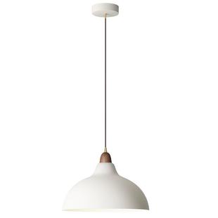 北欧设计师款 原木风灯具茶室餐桌厨房吧台单头餐厅吊灯 侘寂风日式