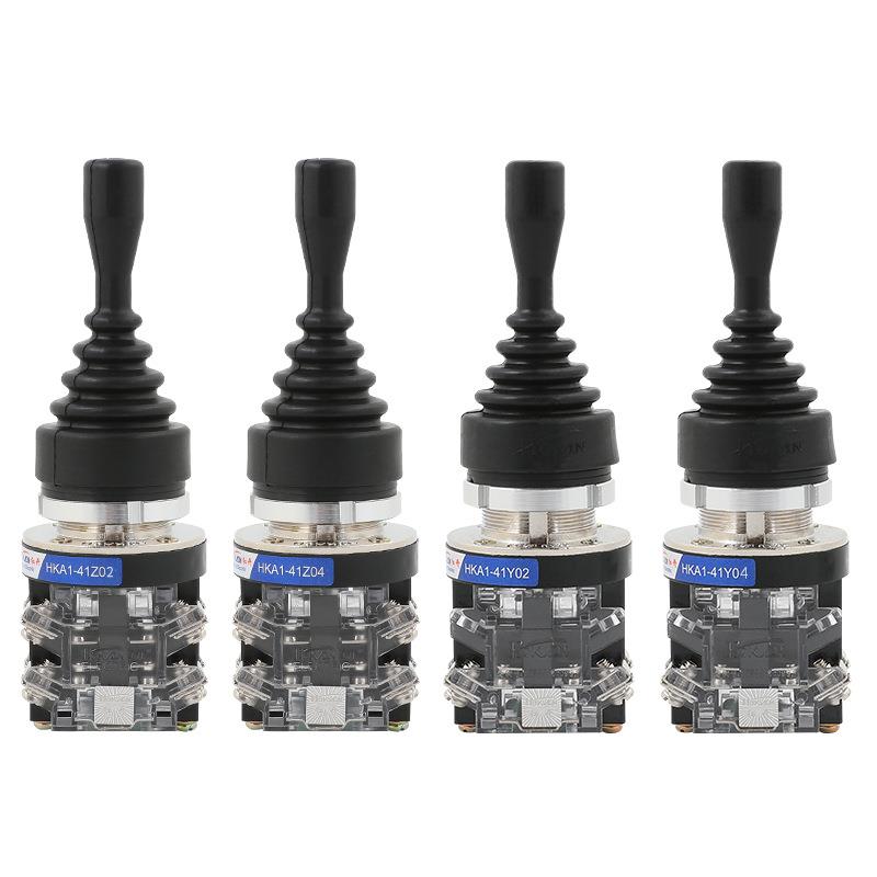 十字摇杆开关HKA1-41CDOZ02/主/Z0两向自动复位414Y02Y04四向自锁