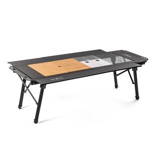 户外露营IGT配件铝合金半单元板拓展侧边igt单元模块桌子玻璃板