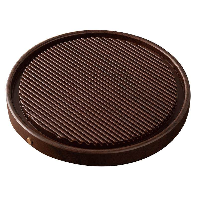 茶盘圆形实木茶台小型沥水托盘干湿两用2024新款轻奢高档功夫茶台,餐饮具,茶盘,淘宝优惠券,粉丝福利购,淘宝优惠卷