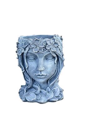 树脂多肉植物女神花盆创意仿人物花盆居家摆件女神树脂工艺品