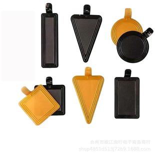 慕斯底托三角塑料西点底托加厚烘焙包装蛋糕切块底托慕斯垫