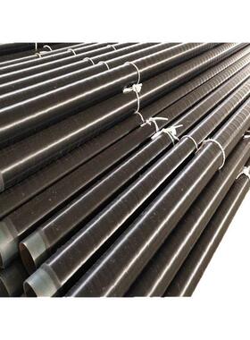 3PE防腐钢管加强级TPEP内外涂塑钢管三油两布环氧煤沥青排污管道