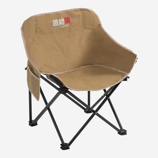 露营休闲月亮椅子折叠便携式躺椅钓鱼凳沙滩椅写生野餐桌椅