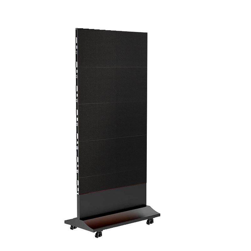 可移动可折叠led显示屏广告机户外防水LED电子海报屏立式显示屏幕
