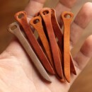 进口头层牛皮霍尔文皮箱包背包服装 饰 辅料拉链皮拉片拉链头尾绳装