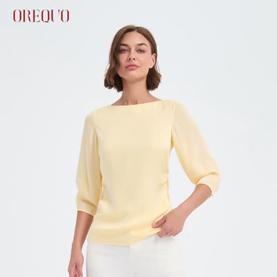 【90%桑蚕丝】欧瑞库真丝衬衫女