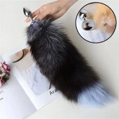 woman plug metal furry for mature man hip butt