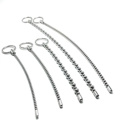 2022 New Stainless Steel Urethral Sound Dilator Male Penis P